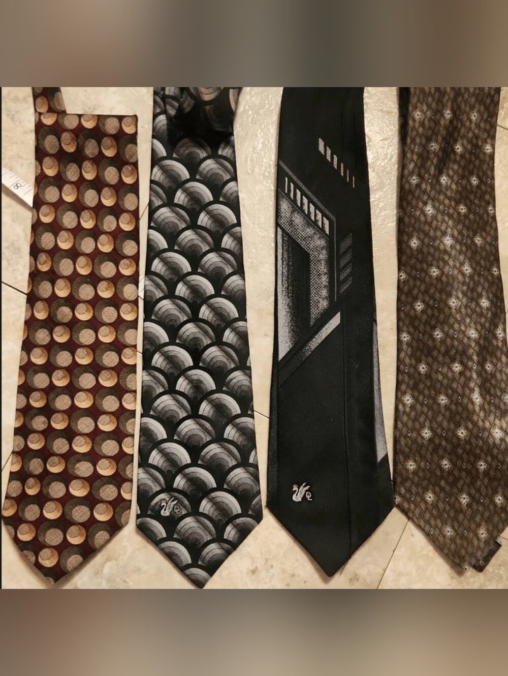 4 Ties-Geoffrey Bean, Don Loper, & Kenneth Cole
